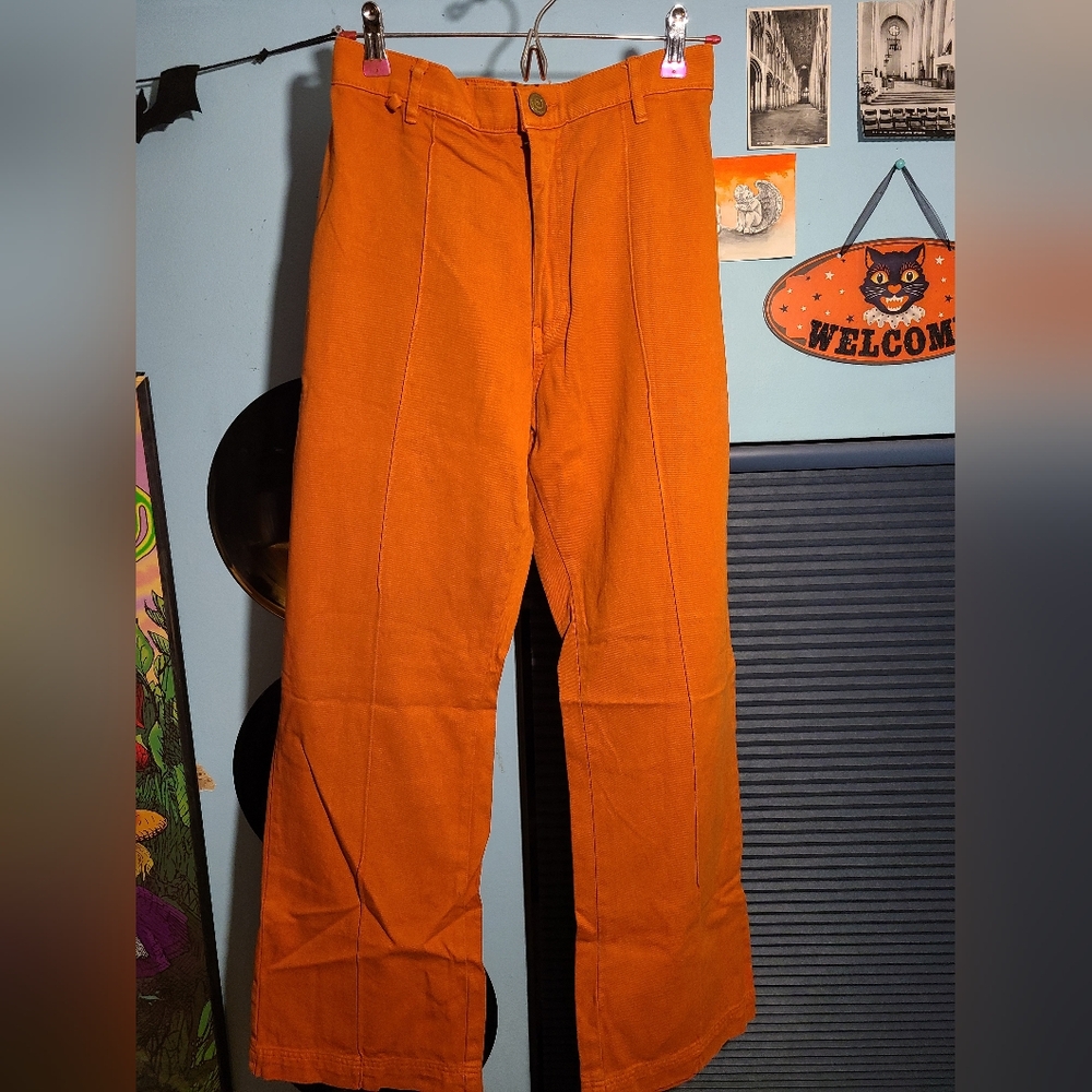 Big Bud Press western pant in terrcotta